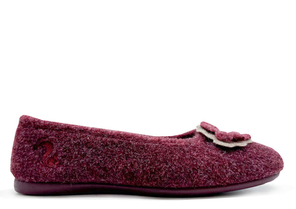nat 2 thies thies 1856 ® Eco Ballerina vegan bordeaux