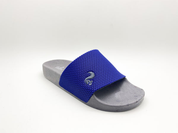 Nat 2 Thies Thies 1856 ® Eco Beach Slide Vegan Blue Grey