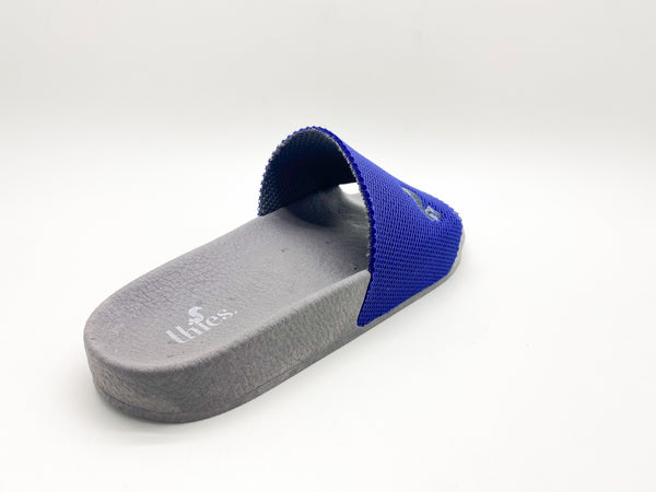 Nat 2 Thies Thies 1856 ® Eco Beach Slide Vegan Blue Grey