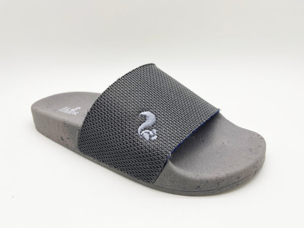 Nat 2 Thies Thies 1856 ® Eco Beach Slide Vegan Dark Grey Blue