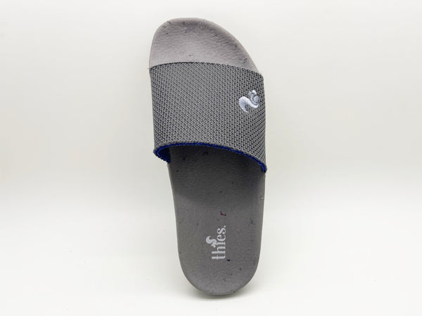 Nat 2 Thies Thies 1856 ® Eco Beach Slide Vegan Dark Grey Blue