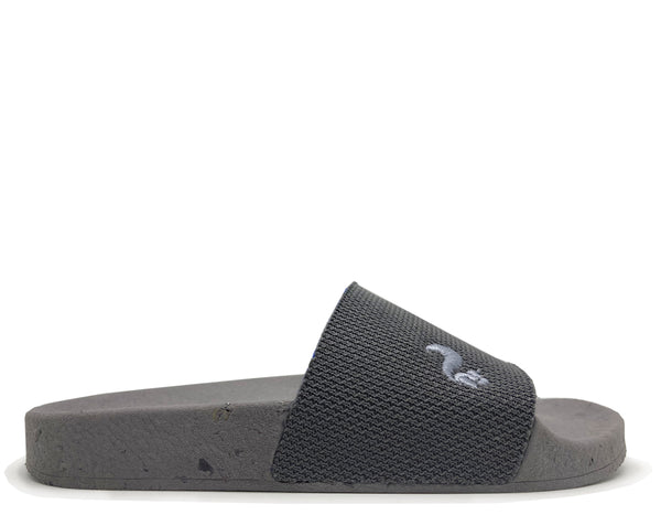 nat 2 thies thies 1856 ® Eco Beach Slide vegan dark grey blue