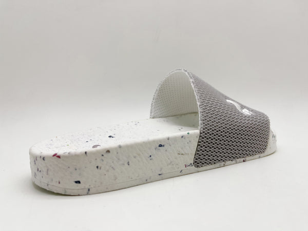 Nat 2 Thies Thies 1856 ® Eco Beach Slide Vegan Grey White