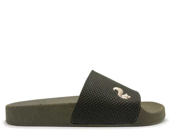 nat 2 thies thies 1856 ® Eco Beach Slide vegan olive beige
