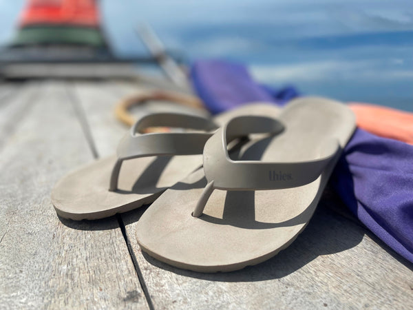 Nat 2 Thies Thies 1856 ® Eco Beach Thong Vegan Beige