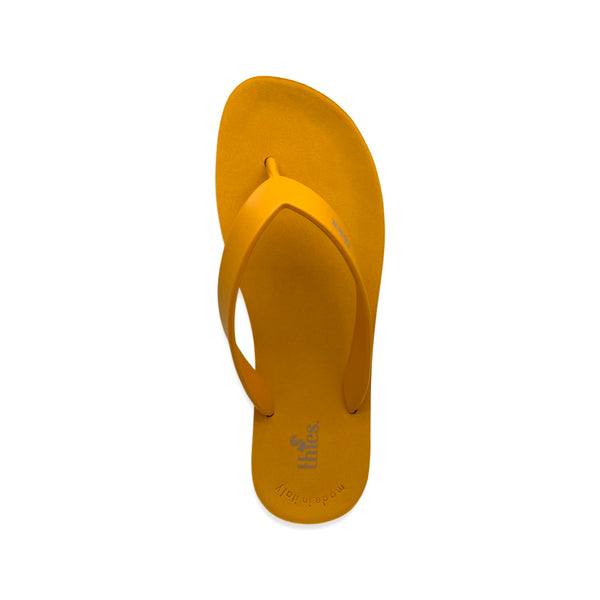 Nat 2 Thies Thies 1856 ® Eco Beach Thong Vegan Orange Yellow