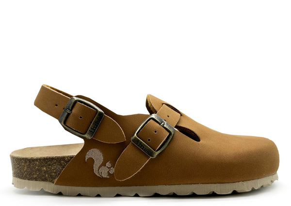 nat 2 thies thies 1856 ® Eco Bio Backstrap Clog vegan caramel
