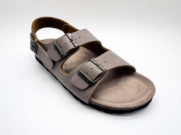 Nat 2 Thies Thies 1856 ® Eco Bio Backstrap Sandal Vegan Elephant Grey