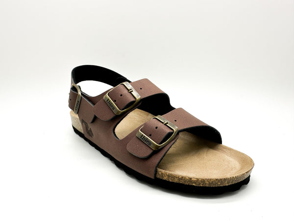 Nat 2 Thies Thies 1856 ® Eco Bio Backstrap Sandal Vegan Chocolate