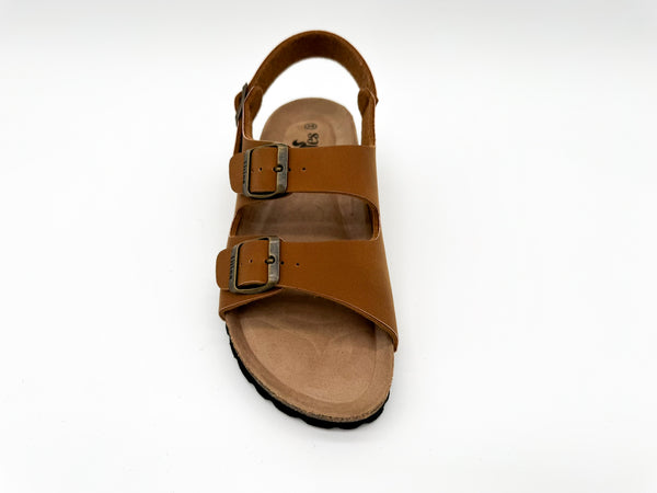 Nat 2 Thies Thies 1856 ® Eco Bio Backstrap Sandal Vegan Caramel