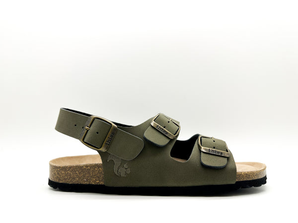 Nat 2 Thies Thies 1856 ® Eco Bio Backstrap Sandal Vegan Seaweed