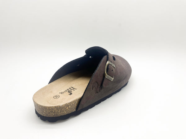 Nat 2 Thies Thies 1856 ® Eco Bio Clog Vegan Dark Brown