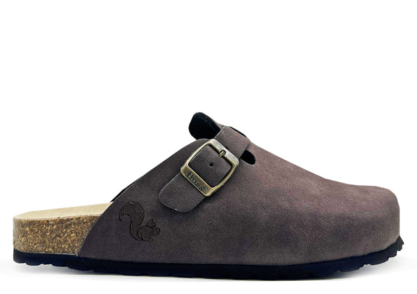 nat 2 thies thies 1856 ® Eco Bio Clog vegan dark brown