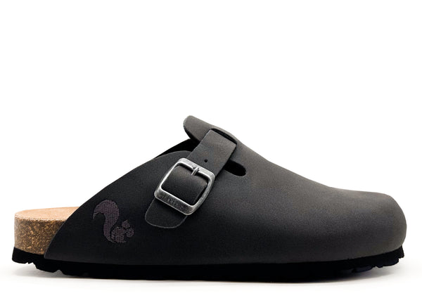 nat 2 thies thies 1856 ® Eco Bio Clog vegan obsidian grey