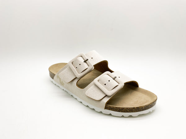 Nat 2 Thies Thies 1856 ® Eco Bio Covered Sandal Vegan Cream