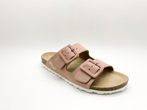 Nat 2 Thies Thies 1856 ® Eco Bio Covered Sandal Vegan Light Pink