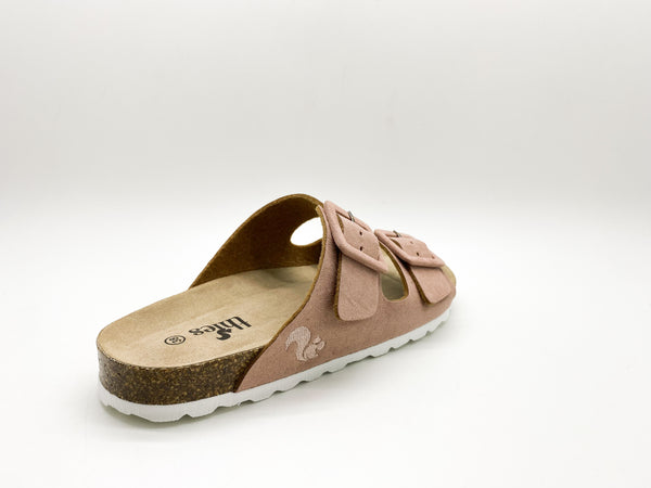 Nat 2 Thies Thies 1856 ® Eco Bio Covered Sandal Vegan Light Pink