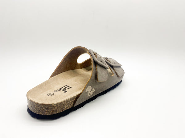 Nat 2 Thies Thies 1856 ® Eco Bio Covered Sandal Vegan Truffle