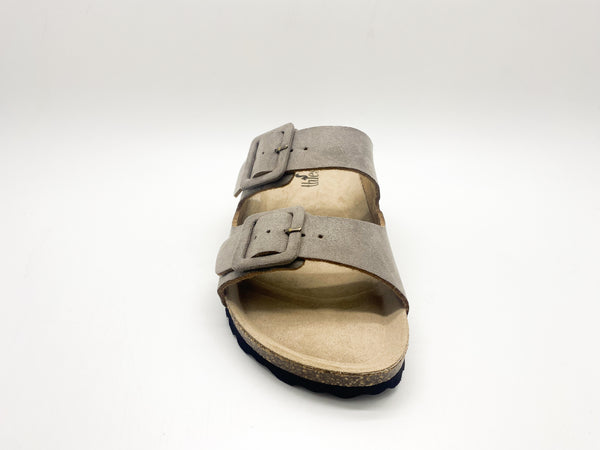 Nat 2 Thies Thies 1856 ® Eco Bio Covered Sandal Vegan Truffle