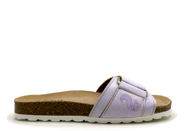 nat 2 thies thies 1856 ® Eco Bio Hug Sandal vegan lavender