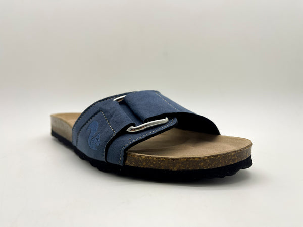 Nat 2 Thies Thies 1856 ® Eco Bio Hug Sandal Vegan Navy