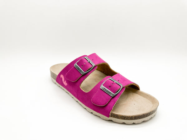 Nat 2 Thies Thies 1856 ® Eco Bio Rec Sandal Vegan Fuchsia