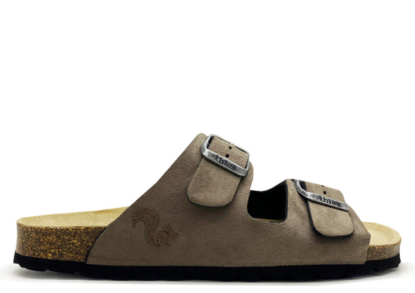 nat 2 thies thies 1856 ® Eco Bio Rec Sandal vegan truffle