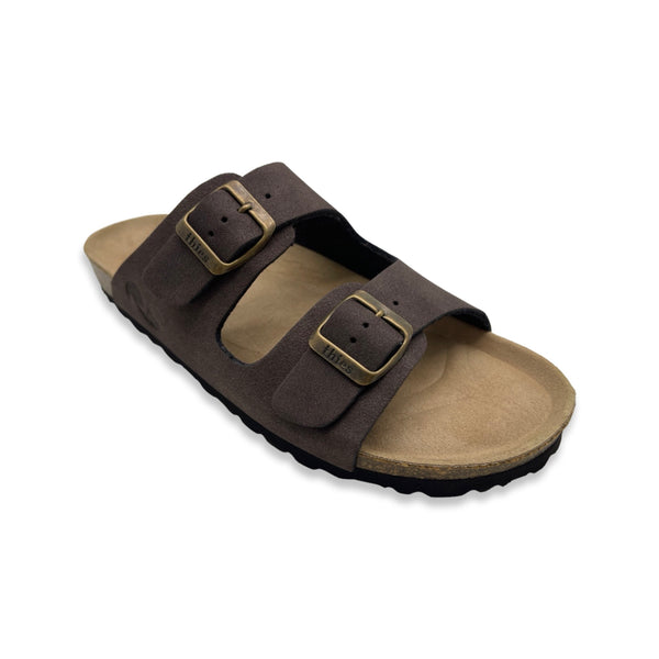 Nat 2 Thies Thies 1856 ® Eco Bio Sandal Vegan Dark Brown