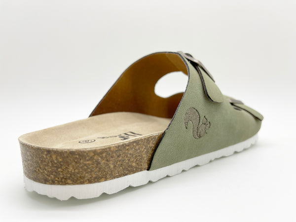 Nat 2 Thies Thies 1856 ® Eco Bio Sandal Vegan Emerald