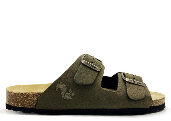nat 2 thies thies 1856 ® Eco Bio Sandal vegan khaki
