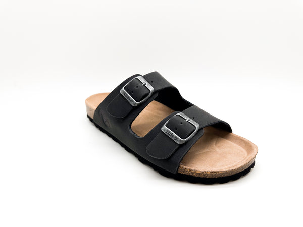 Nat 2 Thies Thies 1856 ® Eco Bio Sandal Vegan Obsidian Grey