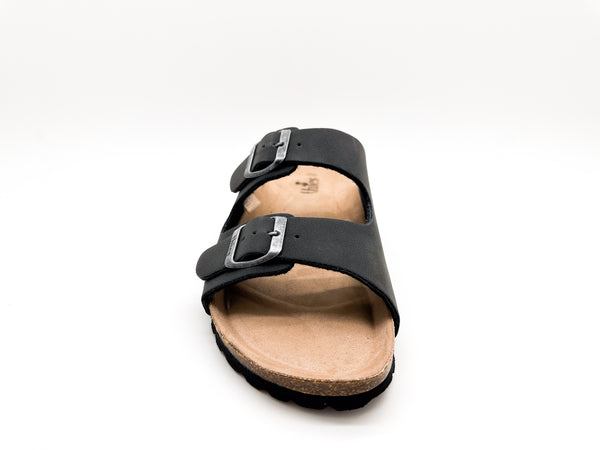Nat 2 Thies Thies 1856 ® Eco Bio Sandal Vegan Obsidian Grey