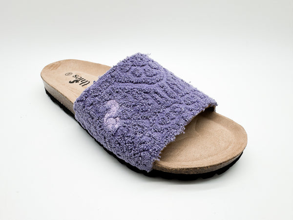 Nat 2 Thies Thies 1856 ® Eco Bio Terry Slide Vegan Lavender