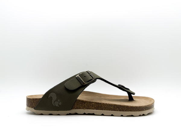 Nat 2 Thies Thies 1856 ® Eco Bio Thong Sandal Vegan Seaweed