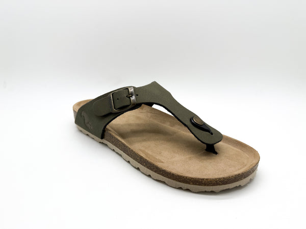 Nat 2 Thies Thies 1856 ® Eco Bio Thong Sandal Vegan Seaweed