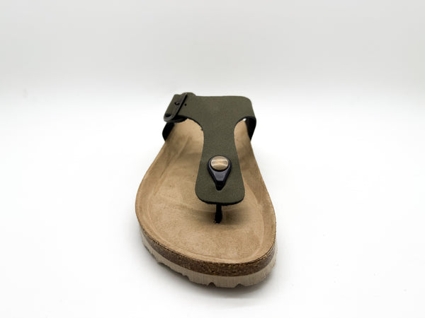 Nat 2 Thies Thies 1856 ® Eco Bio Thong Sandal Vegan Seaweed