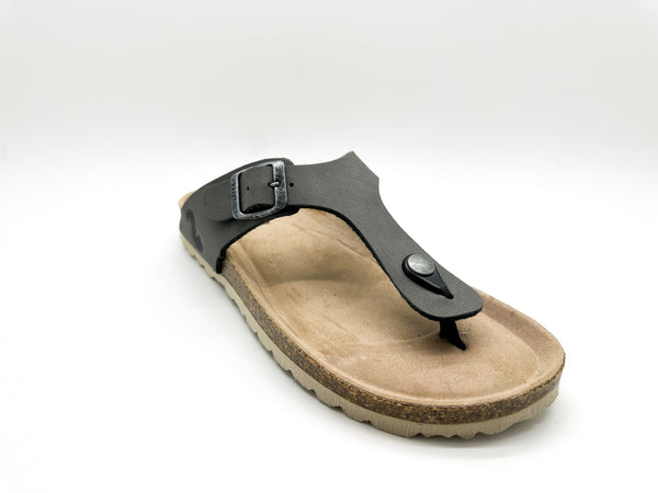 Nat 2 Thies Thies 1856 ® Eco Bio Thong Sandal Vegan Stonehenge