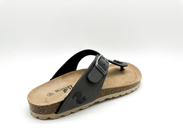 Nat 2 Thies Thies 1856 ® Eco Bio Thong Sandal Vegan Stonehenge