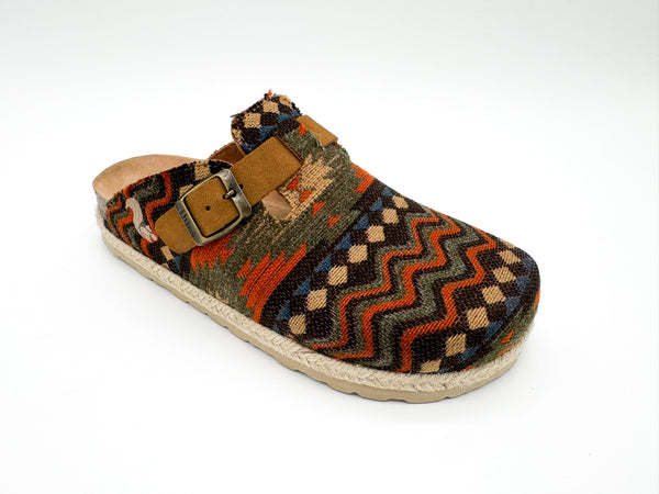 Nat 2 Thies Thies 1856 ® Eco Bio Yosemite Clog Vegan Red Blue