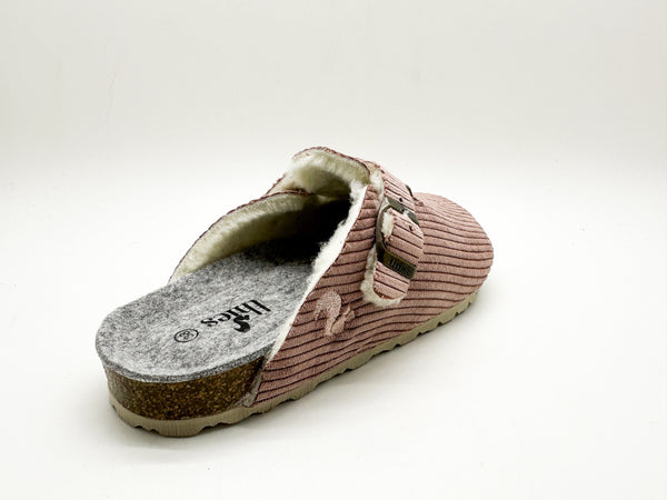 Nat 2 Thies Thies 1856 ® Eco Cord Clog Vegan Dahlia