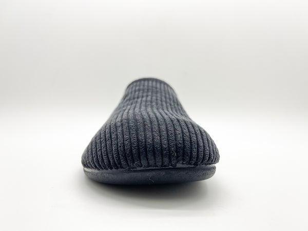 Nat 2 Thies Thies 1856 ® Eco Cord Slipper Vegan Dark Grey