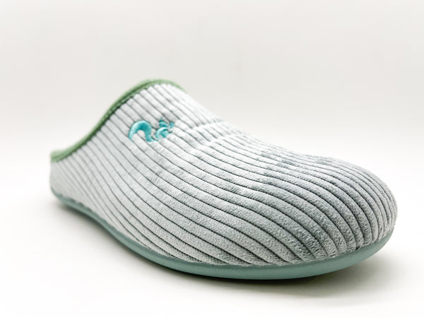 Nat 2 Thies Thies 1856 ® Eco Cord Slipper Vegan Mint