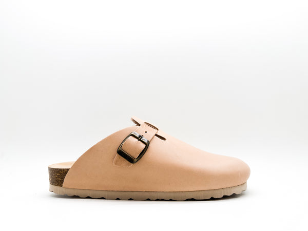 Nat 2 Thies Thies 1856 ® Eco Leather Clog Mitsutake-beige