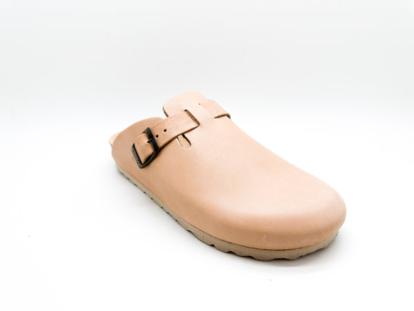 Nat 2 Thies Thies 1856 ® Eco Leather Clog Mitsutake-beige