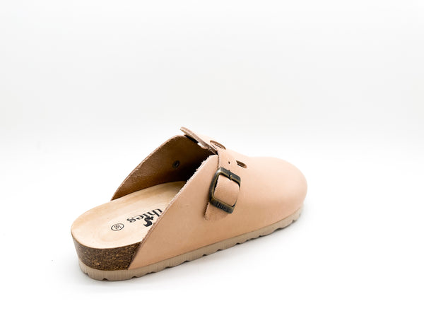 Nat 2 Thies Thies 1856 ® Eco Leather Clog Mitsutake-beige