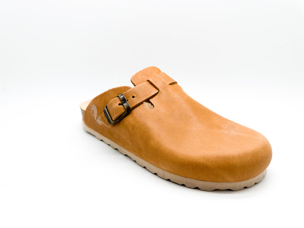 Nat 2 Thies Thies 1856 ® Eco Leather Clog Porcini-brown
