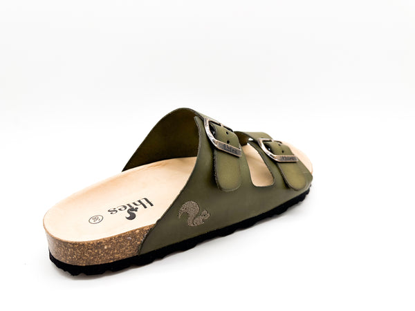 Nat 2 Thies Thies 1856 ® Eco Leather Sandal Avocado