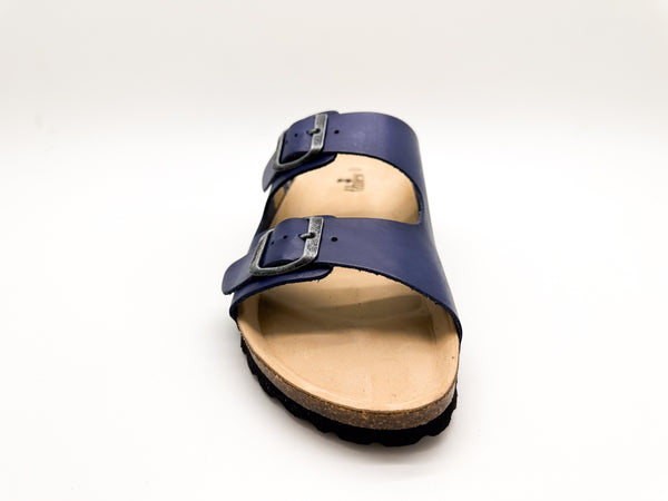 Nat 2 Thies Thies 1856 ® Eco Leather Sandal Royal Blue
