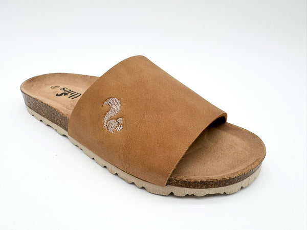 Nat 2 Thies Thies 1856 ® Eco Pool Slide Vegan Cashew