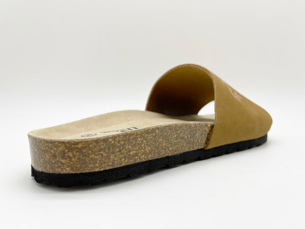 Nat 2 Thies Thies 1856 ® Eco Pool Slide Vegan Cognac